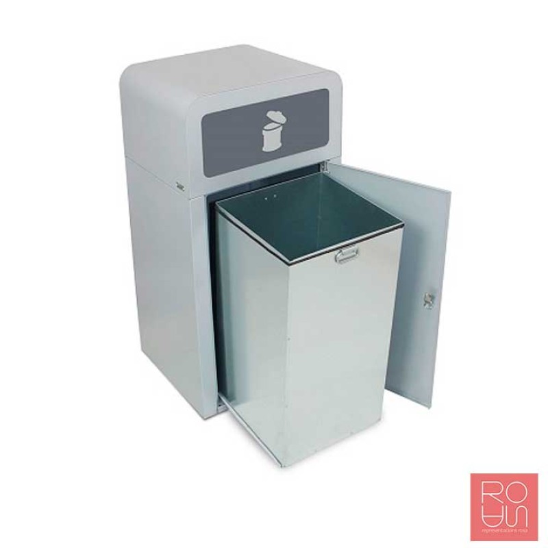 Paperera Estocolm XL 125L | Reciclatge de Gran Capacitat